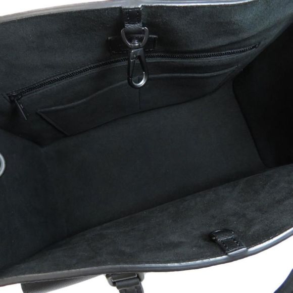 Louis Vuitton LockMe Tote MM Tote Bag Calf Black - Picture 4 of 8